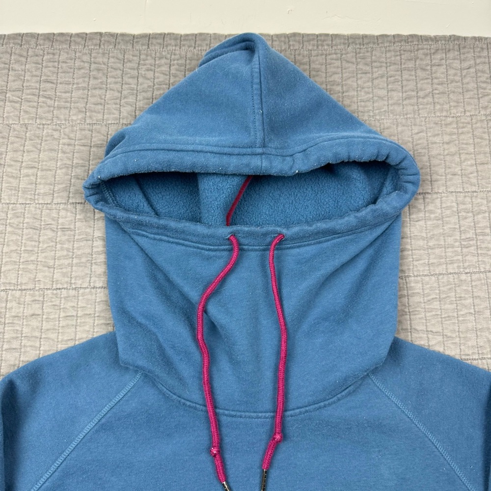Kimes Ranch Hoodie Women XL Blue Two Scoop Fleece Pullover Sweatshirt Western - Picture 5 of 14